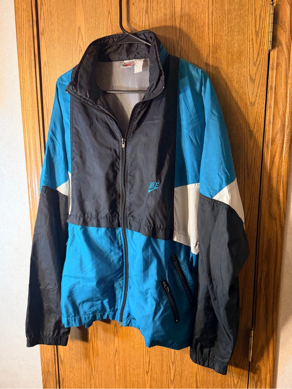Nike 1990s Colorblock Windbreaker Vintage - Picture 2 of 6